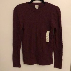 Maroon Target Sweater - Size Small